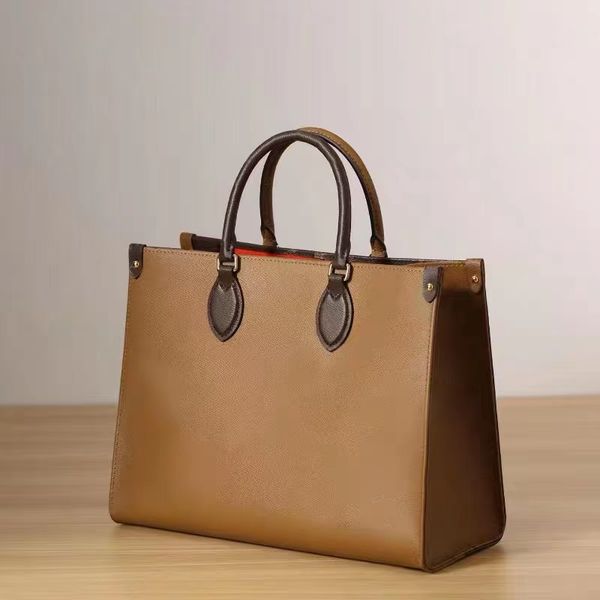 

designers bags handbags purse flower tote bag ladies casual tote leather female big handbag onthego m45039 m44576