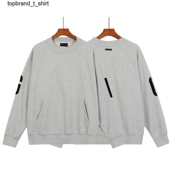 

hoodie designer essential men's women's fashion brand winter season round neck leisure sweater hoodie, Black
