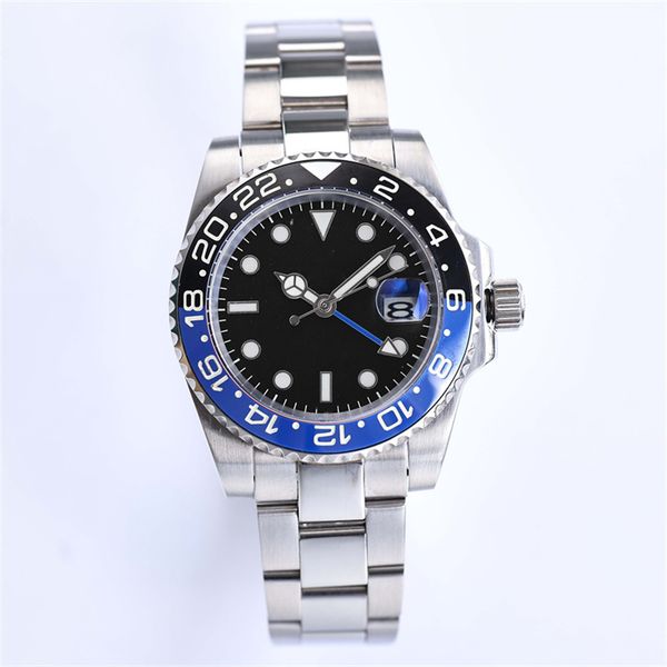 

mens designer mechanical movement watches automatic 41mm stainless steel waterproof calendar watch sapphire mirror black watch montre de lux, Slivery;brown