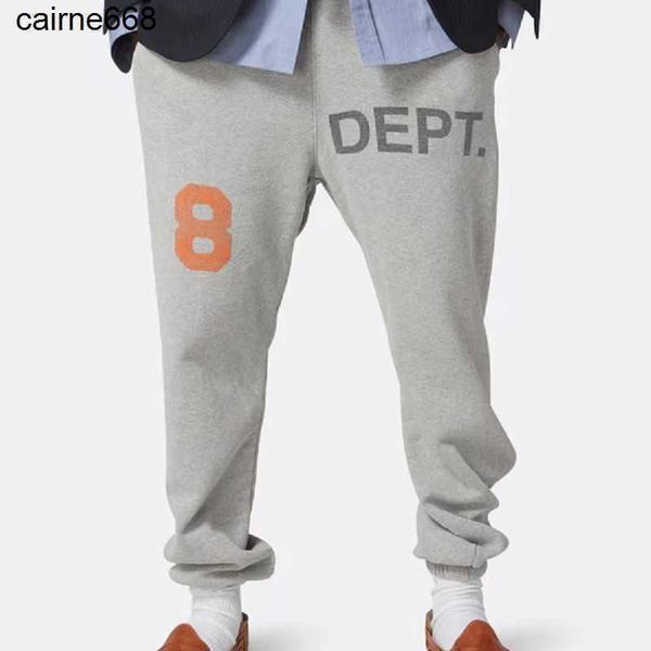 

men's pants designer galery dept pants cloth fashion brand casual loose unique autumn, Black