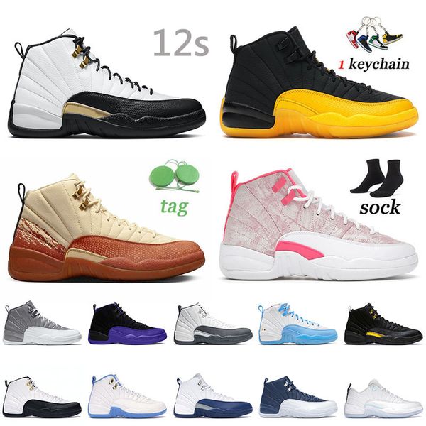 

12 12s xii mens basketball shoes stealth university blue indigo flu game dark concord a ma maniere black the master men women athletic train