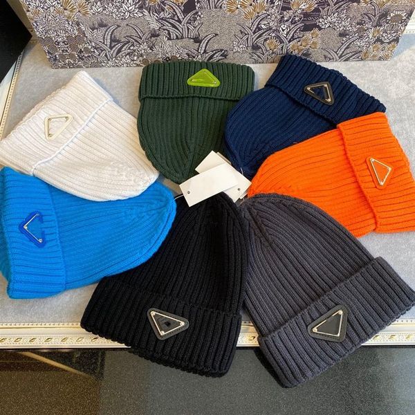 

fashion beanie knitted hat plaid letters casual skull caps sports skulls hats ladies casuals outdoor high-quality 112741, Blue;gray