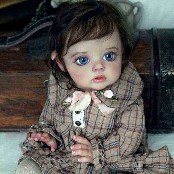

rbg bebe reborn doll kit 12 inches flo mini elf unpainted unfinished toy parts diy blank reborn doll kit aa220325