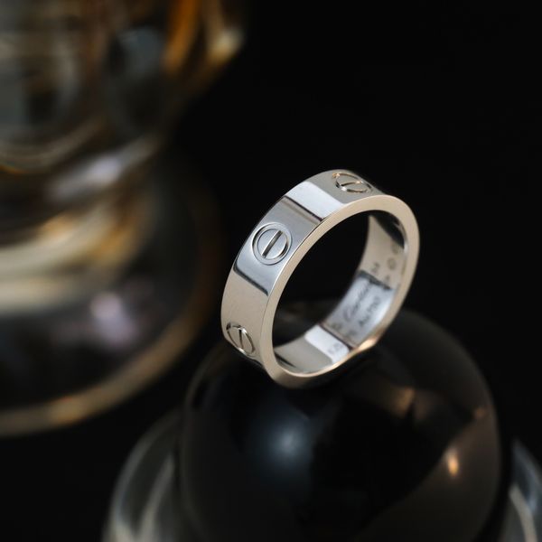 

designer wide version of the ring 925 silver screw ring light luxury jewelry party