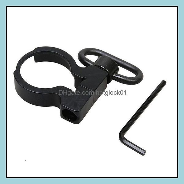 

scopes tactical qd quick release detach sling swivel buffer tube mount adapter 30mm rail drop delivery 2022 gear accessories dhfgd