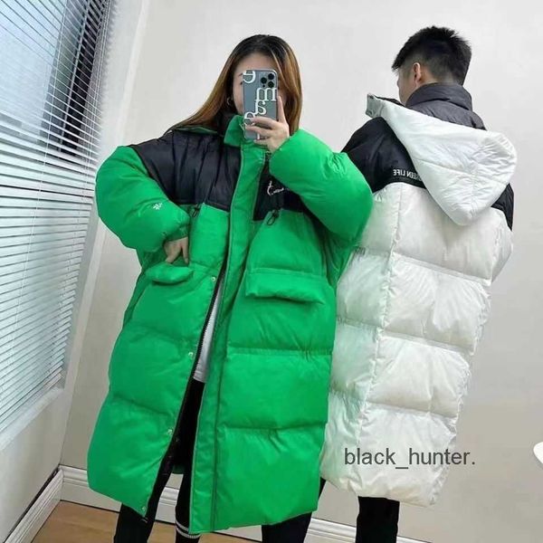 

womens down bottegs v designer 2022 new style couple clothes medium long women fashion brand loose and casual large size over knee thickened, Black