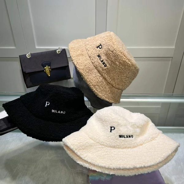 

furry designer hat cap woman mens triangle bucket hats beanie casquette luxury fitted caps warm soft bonnet beanies embroidered letter rabbi, Blue;gray