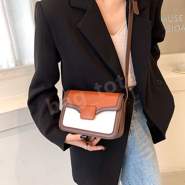 

hbp women's cross-body bag 2022 new popular color contrast cmall cquare bags shopping wallet card holder