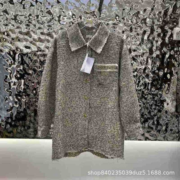 

men's jackets designer autumn and winter 2022 new woven jacket women's fashion casual long sleeve coat 159145 otb2, Black;brown