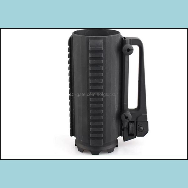 

original tactical accessories others tactical rail battle beer mug cup aluminum cam mti function carry handle detachable coffee drinking too