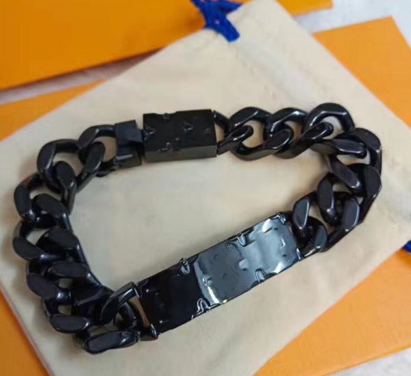 

fashion designer silver love charm bracelet men women gold leather bracelets chain luxury wedding jewelry personality hip-hop with box, Golden;silver