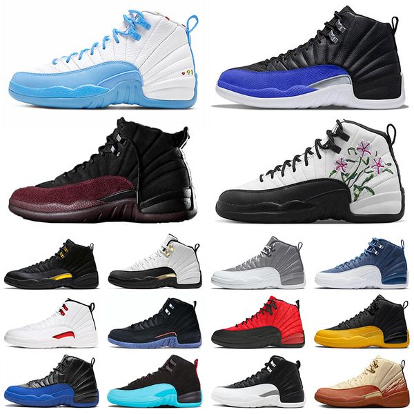 

professional 12 men basketball shoes 12s jumpman mens trainers eastside golf hyper royal royalty taxi twist sneakers sports floral burgundy