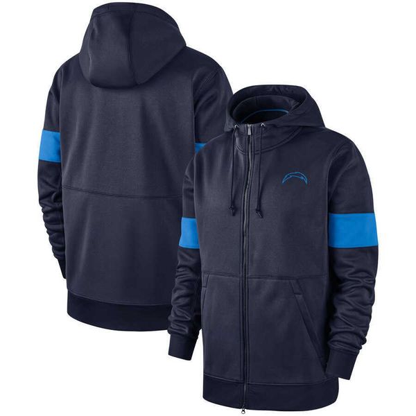 

full zip hoodie men's football uniform autumn/winter, Black