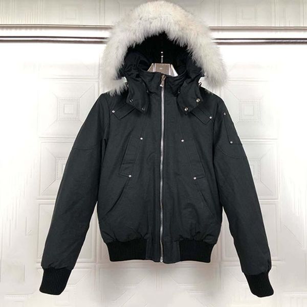 

moose down parkas moose jacket outwear outdoor doudoune winter coat knuck clothings 8nok knb9 esaz cung, Black