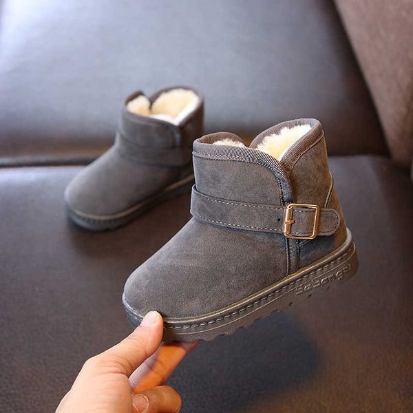 

boots baby casual fashion children boys girls snow kids running shoes brand sport white sneakers 22-28 y2210, Black;grey