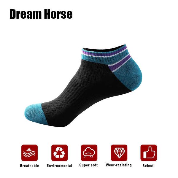 

men's socks fine-combed cotton new all low cut breathable sweat absorbing thin casual ordinary t221011, Black