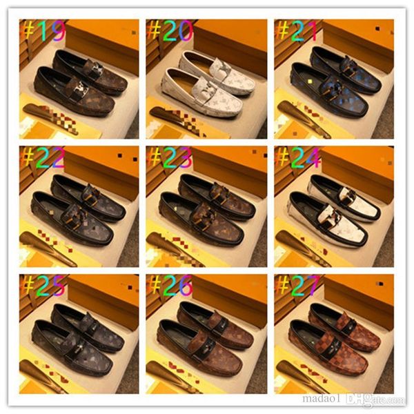 

aaa 38 model luxury brands embroidery man loafers shoe black diamond rhinestones spikes men shoes designer rivets casual flats sneakers whol