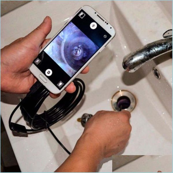 

other vehicle tools 2m 1m 7mm endoscope camera flexible ip67 waterproof inspection borescope for android pc notebook 6leds adjustable dhh5l