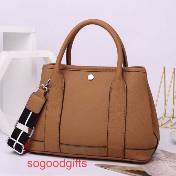 

designer herme bag garden party bags women crossbody tote handbags new cowhide texture women's bag one shoulder cross body simple garde