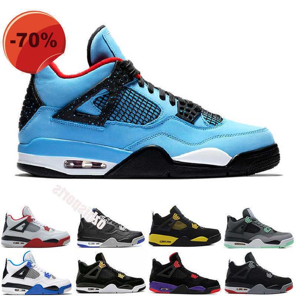 

sport shoes sneakers trainers basket ball 4s jump black cat fire red bred cactus jack 4 womens mens size 13, Black;brown