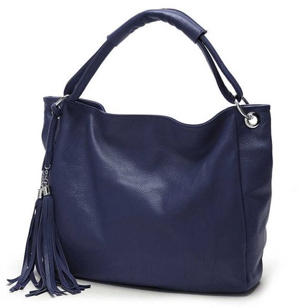 

2022 fashion ladies tassel shoulder bag leather shopping bag frame