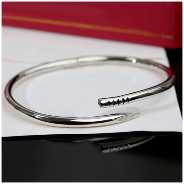 

nail bracelet carti bracelets mens bangle mens braclets silber armband bangles braclet for women pulsera hombre bracciale oro bianco uomo, Black