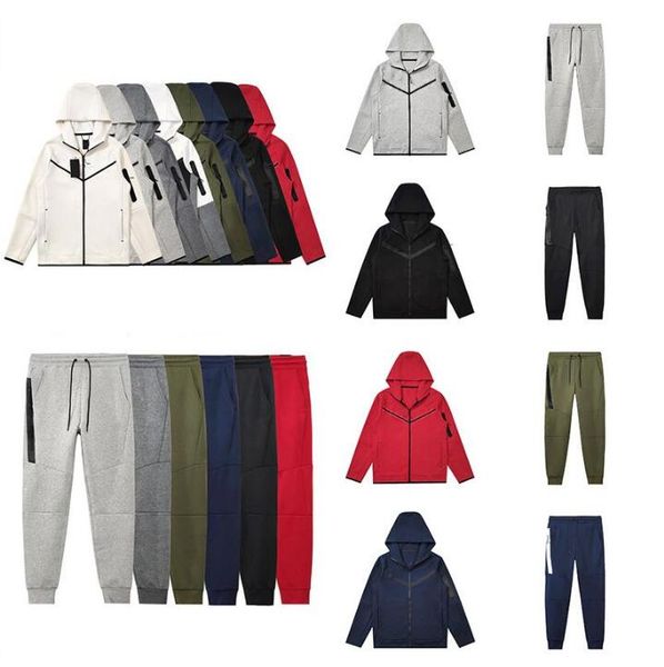

designer pant men hoodies sportwear woman tech fleece tracksuit pants jogger long sleeve jacket techfleece tracksuits hoody, Gray