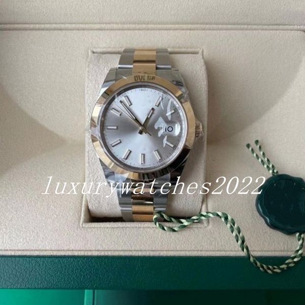 

super watch nf make v5 version 36mm 41mm automatic mechanical two tone stainless steel 904l sapphire self-winding luminous sport designer wa, Slivery;brown