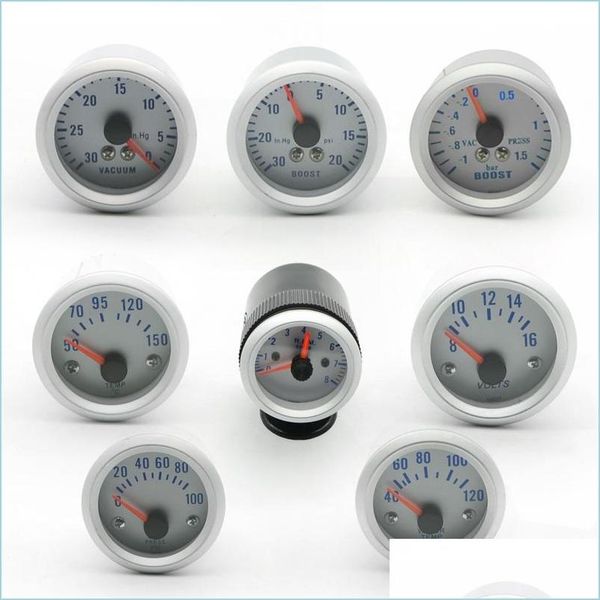 

water temp gauge dragon gauge 2 inch 52mm led car boost/water temp/oil pressure/tachometer/volt/vacuum meterandgauge pods drop deliv dhglk