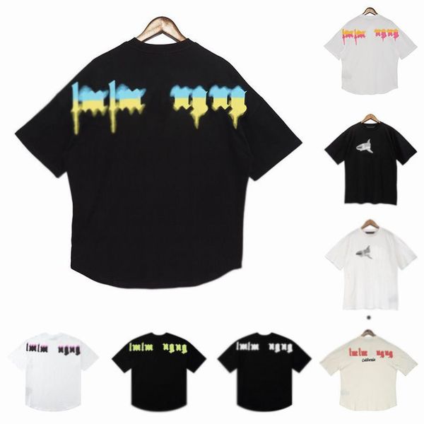 

mens womens designer t shirts polo printed fashion man t-shirt cotton casual tees short sleeve luxury hip hop streetwear tshirts, White;black