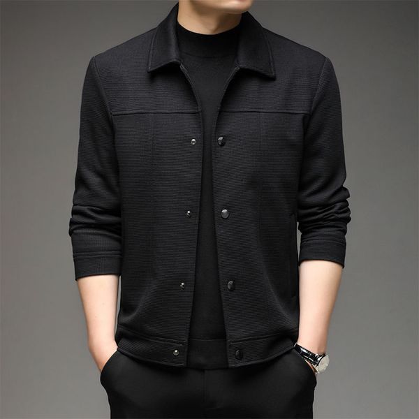 

man winter men coat jassen bomber jacket parka street hooded parkas thick warm classic cotton thickened parka outdoor upscale casual, Black;brown