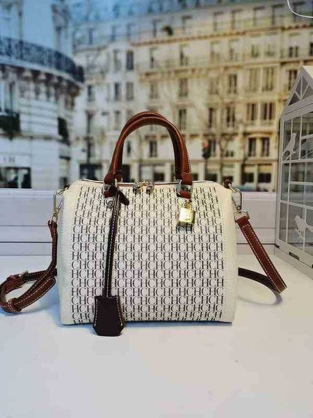 

evening bags totes waist bags popular fashion women's portable messenger one shoulder boston pillow bag metal zipper lock decorative he