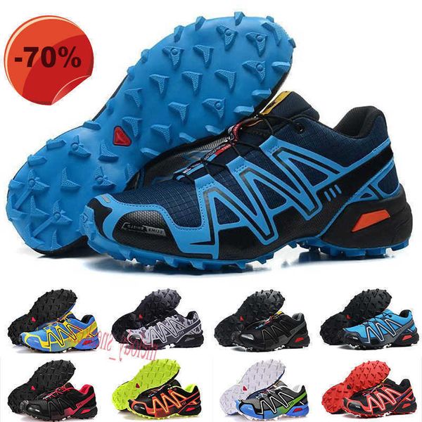 

casual shoes athletic sneakers men speed cross walking 2019 zapatillas speedcross 3 size 40-46 m03, Black;brown