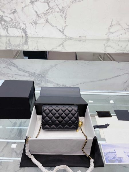 

2022 fashion new leather shoulder bag luxury designer bags messenger women handbag crossbody bag tote purse gold ball 7 colors small and con