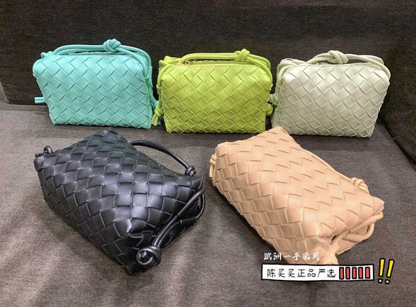 

designer bags bottegas bag woven venetas luxury handbag loop bag mini woven camera one shoulder small square original quality fashion should