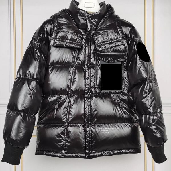 

2022 men designer down jcaket white duck windproof parker thick warm windbreaker coats parkas warm puffer jackets, Black