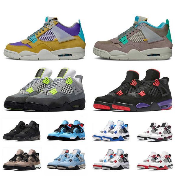 

taupe haze sneakers basketball shoes jumpmens mens 4 university blue customize 4s black cat desert moss men women sports trainer