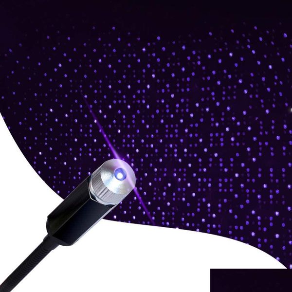 

decorative lights star projector night light romantic roof lights adjustable usb light for bedroom car party ceiling drop delive dhnoh