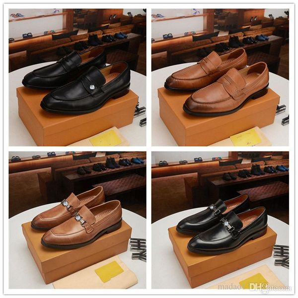 

aaa 28 style leather shoess luxury gentleman tassels oxfords driving shoes men loafers dress shoe for men's big size eur 38-45, Black