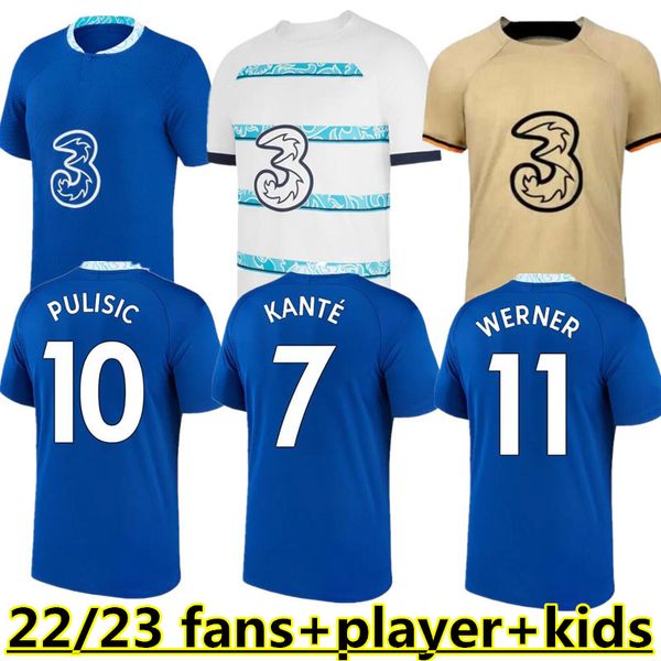 

2023 cfc soccer jerseys sterling fofana casadei cucurella koulibaly pulisic mount kante havertz chilwell 2022 chukwuemeka football shirt 22, Black;yellow