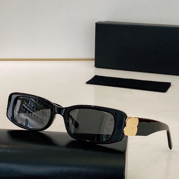 

Fashion top BB sunglasses letter b Sunglasses Fashion Small Rectangle Bb Women Men Brand Design Ladies Skinny Outdoor Shopping Shade Retro 0096 with original box