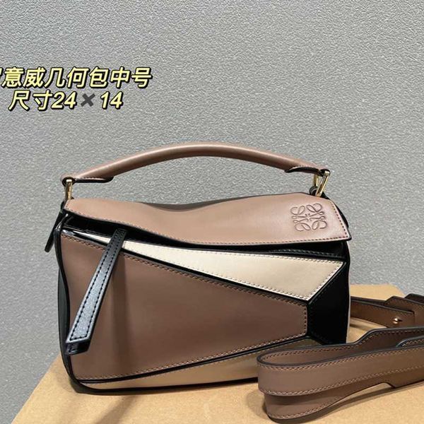 

l0sz luxury patchwork crossbody geometric lovewes handbags shoulder bags fashion women contrast color cross body lady totes purses leather m