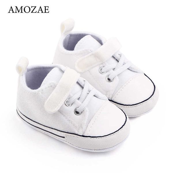 

flat shoes baby canvas shoes classic sneakers for newborn sports boys girls first walkers infant toddler anti-slip l221012, Black;grey