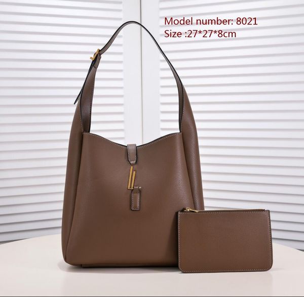 

bucket y hobos new style shoulder bags designer card holder luxury cowhide leather bags handbags woman wallet fashion lady shopping bag purs