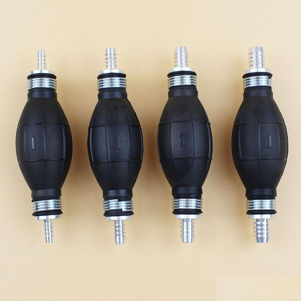 

fuel pump 6/8/10/12mm rubber aluminum fuel pump line hand primer bb gas petrol for car boat marine outboard drop delivery 2022 mob dhgzi