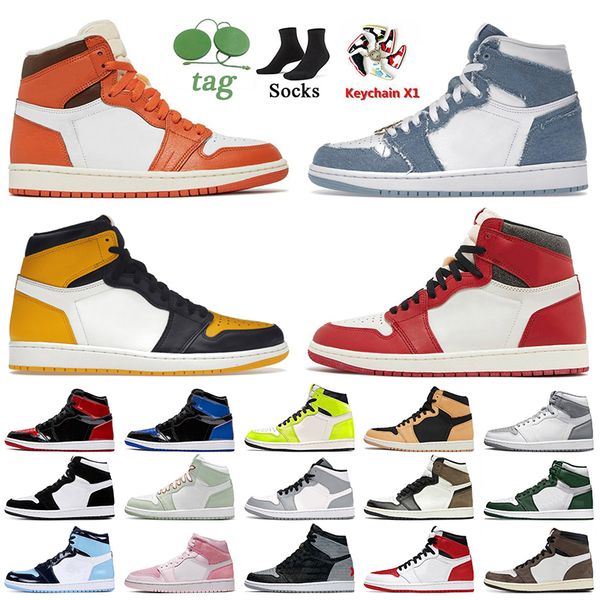 

jumpman 1 starfish 1s basketball shoes gorge green denim lost found taxi patent bred heirloom dark mocha a ma maniere seafoam women mens