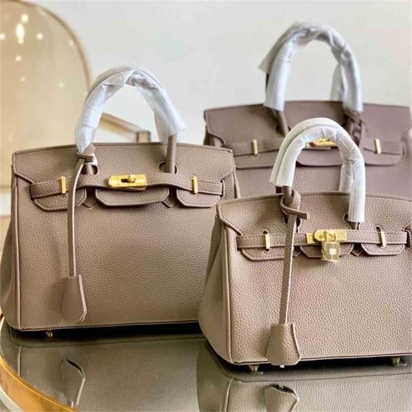 

women birkins herme handbags bags same thirty bags style cowhide temperament goddess large capacity handbag messenger with logo