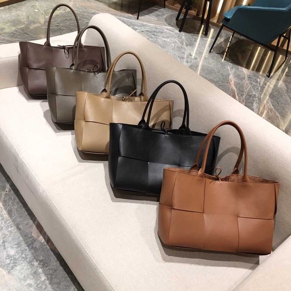 

fashion bag designer bottess venetas's song hye kyo's same leather woven hand tote shopping single shoulder hand female