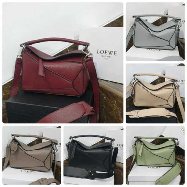 

wug3 fashion women luxury patchwork crossbody bags geometric loevve handbags shoulder contrast color cross body lady totes purses leather me