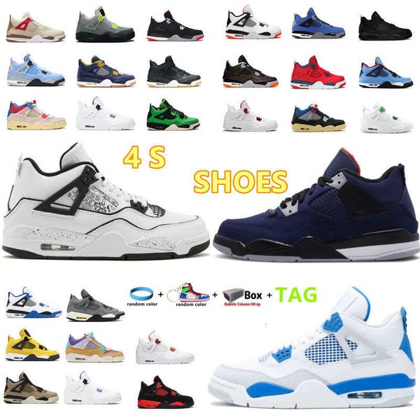 

dress shoes 2022 fashion basketball shoes 4 4s men manila designer university blue fire red paris the black cat men women sneakers trainer